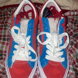 Converse One Star Ox Tyler the Creator Golf Le Fleur Red Blue